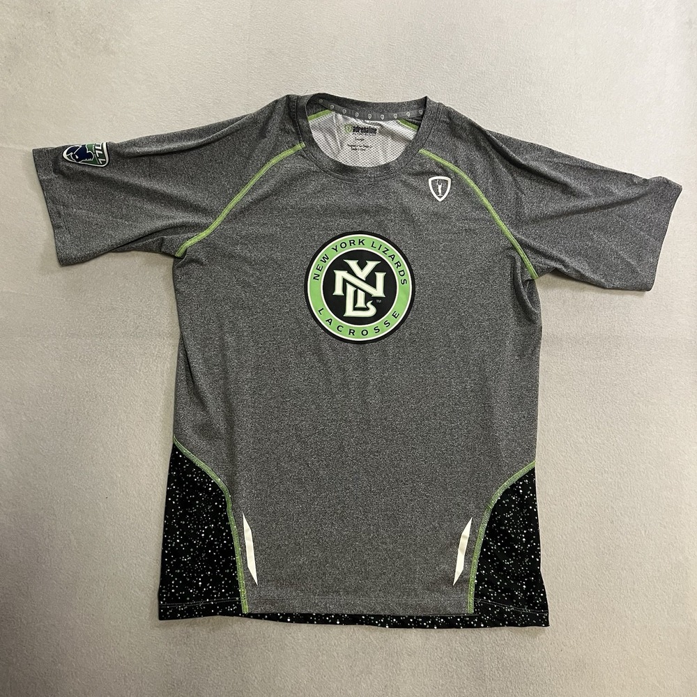 Adrenaline New York Lizards Lacrosse Shirt Men's Size Large Performance MLL